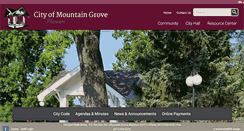 Desktop Screenshot of mountaingrove.net