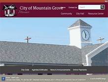 Tablet Screenshot of mountaingrove.net